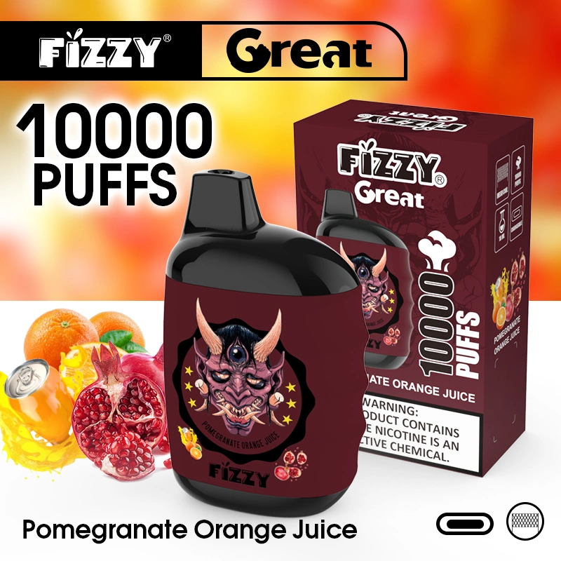 Prix de gros Fizzy usine de fabrication 10000Puff Bar plus Vape jetable Stylo