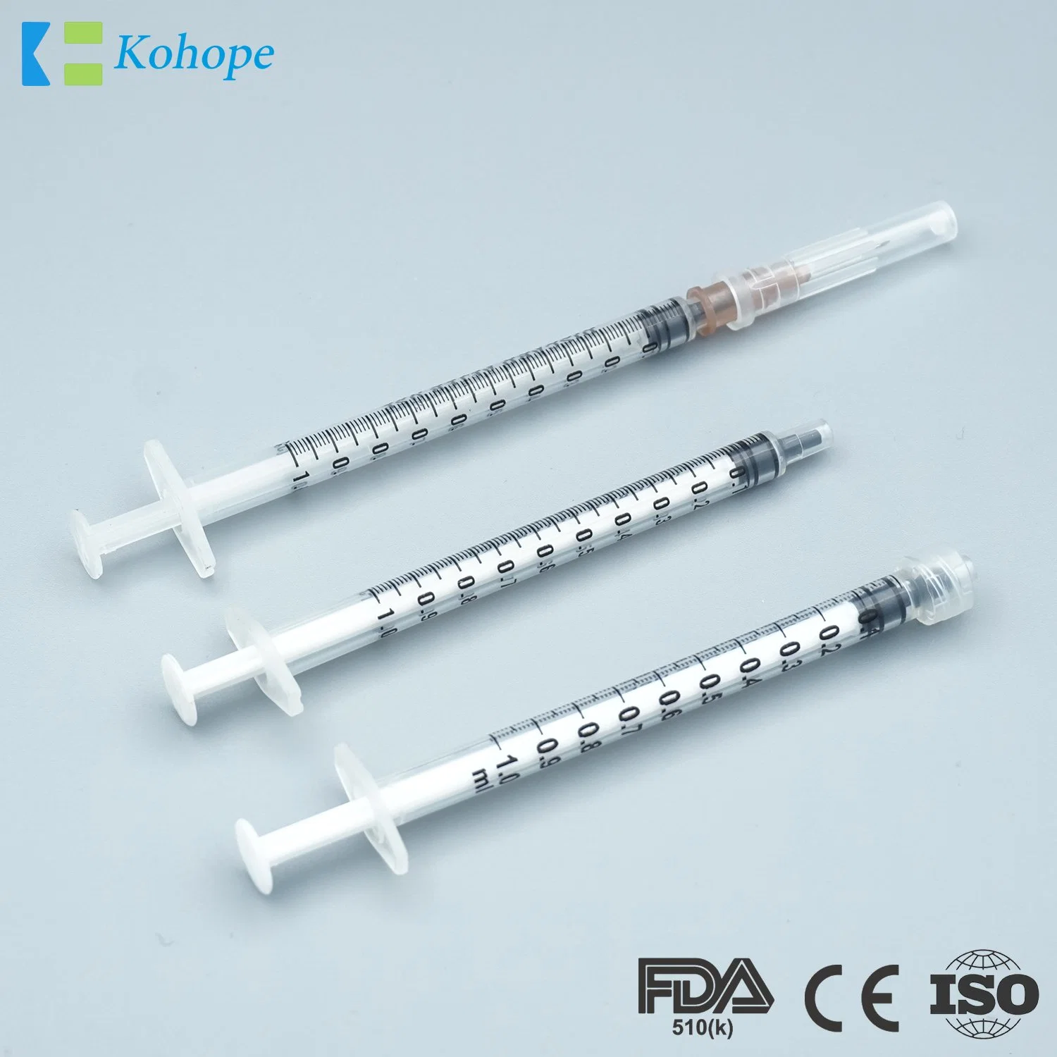 OEM no tóxico 1ml China Productos médicos Luer Lock jeringa con precio de fábrica