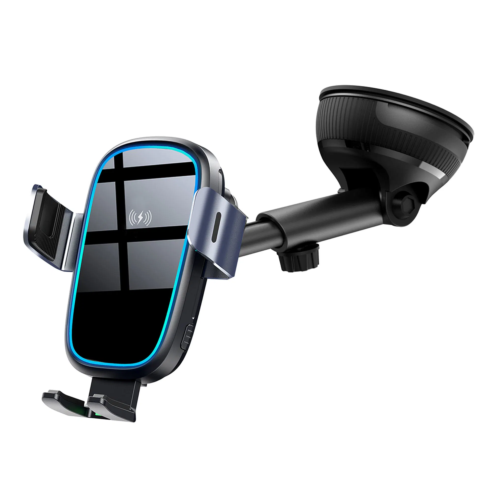 Universal Smart Sensor Automatic Clamping Car Phone Holder Fast Charging Wireless Car Charger