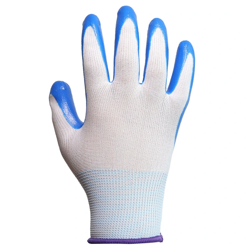 Seamless Knit Nylon Foam Nitrile Coated Safety Work Gloves Ideal for General Purpose, Automotive, Home Improvement, Painting