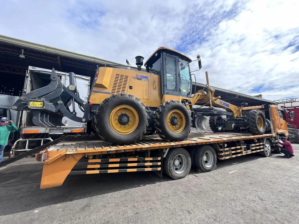 X C M G Fabricante original Gr135 Mini Road Grader Máquina