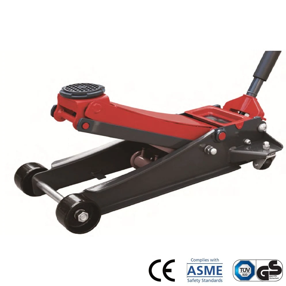 HEAVY DUTY HYDRAULIC GARAGE LIFTING JACK DOUBLE PUMP 5 TON