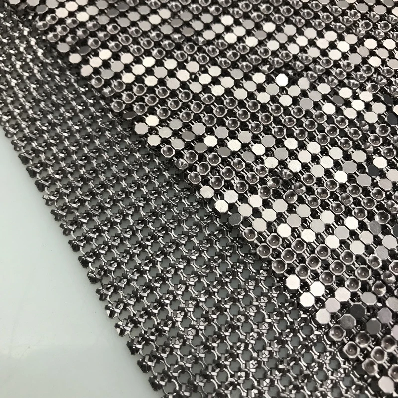 Flexible Round Shape Metallic Sequin Cloth