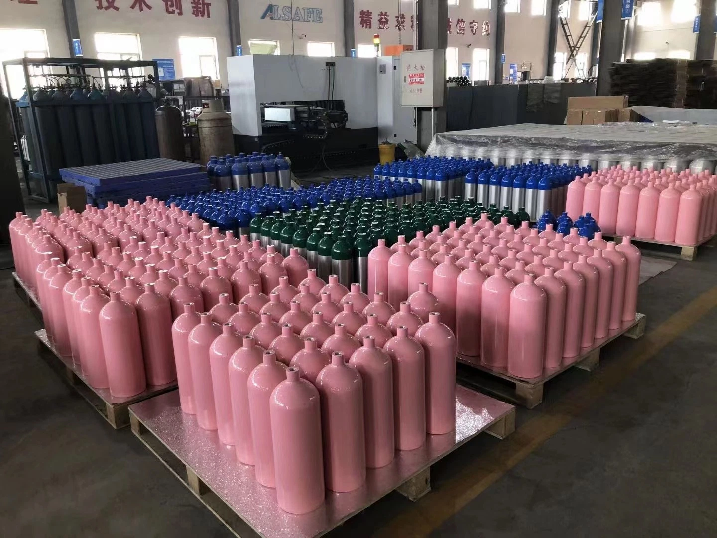 Manufacturer Direct Sale Seamless Aluminum Alloy 6061 Tank Gas CO2