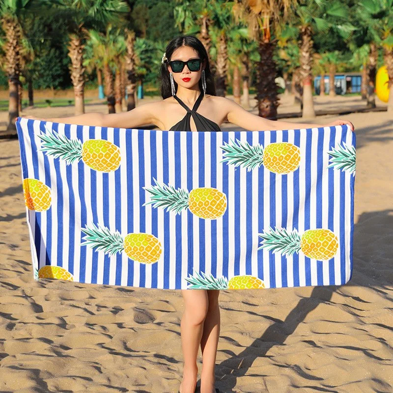 Large Custom Quick -Dry Microfiber Turkish Beach Towels Customize