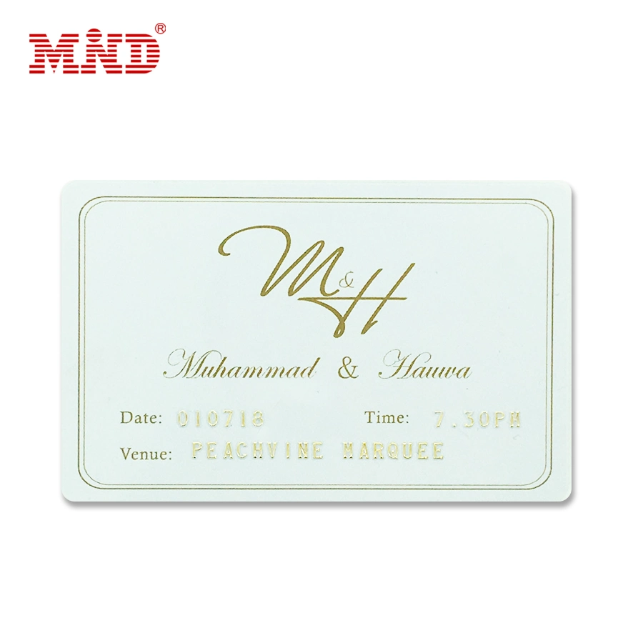 Custom Plastic PVC RFID Smart Contactless Printing Gift Card