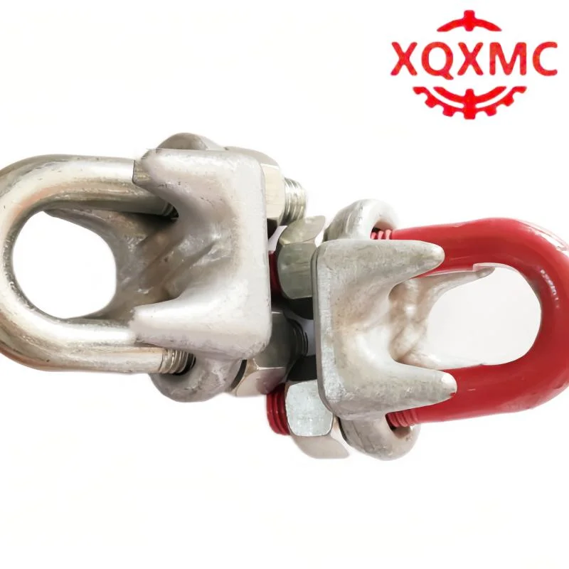 Us Type Drop Forged Galvanized G450 Wire Rope Clip for Rigging