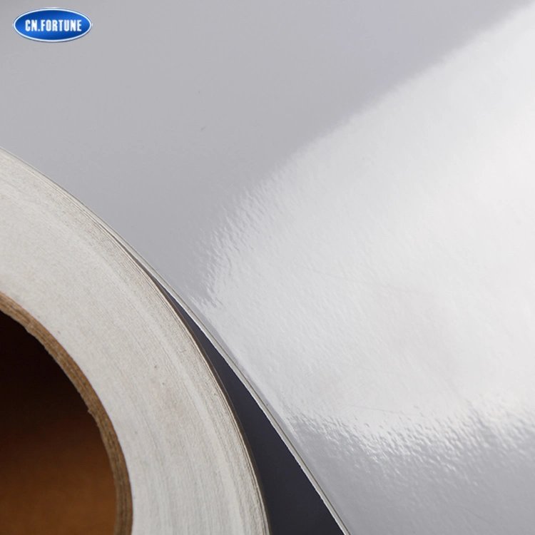 Eco Solvent Inkjet Abnehmbares PVC selbstklebendes Vinyl mit Grau Klebstoff