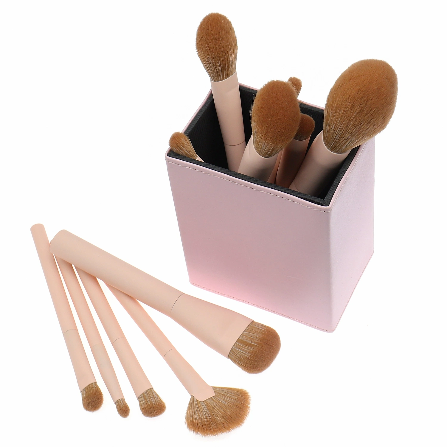 China Lieferant Beauty Tool Make-up Pinsel Set mit Bleistift-Box Verpackung