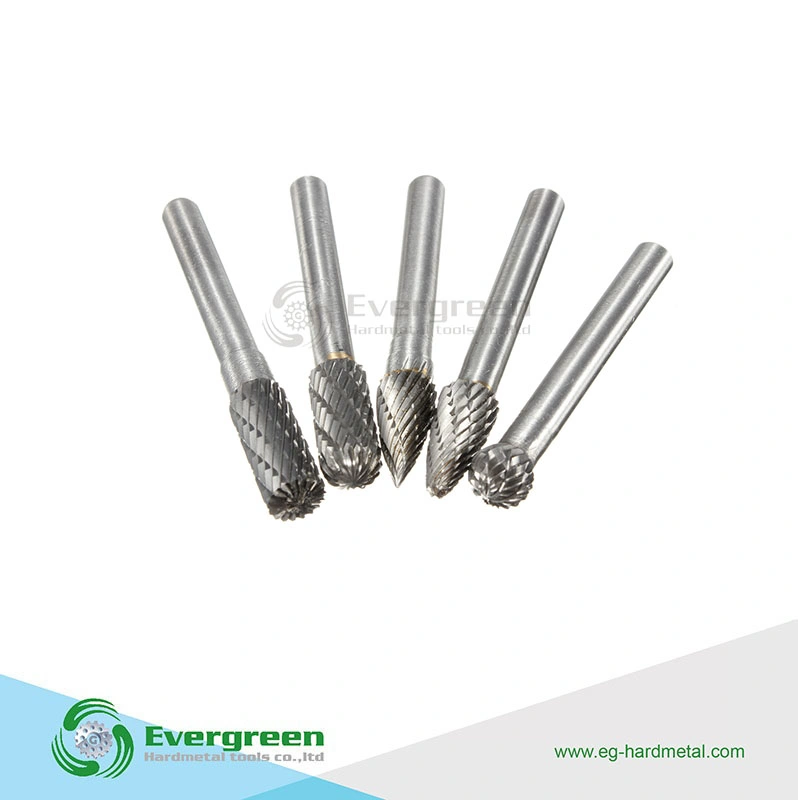 Tungsten Carbide Rotary Burrs with Single Cut and Double Cut