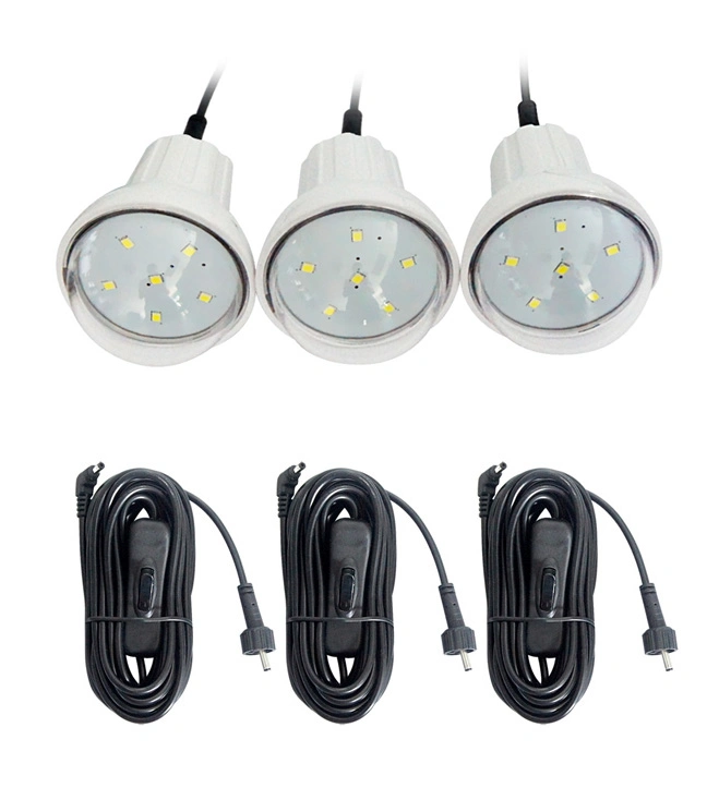 4W a Solar 3 Kit de Iluminação Solar Sistema inicial da lâmpada LED de luz da lâmpada substituível Bateria de lítio com carregamento de telefone para uso doméstico