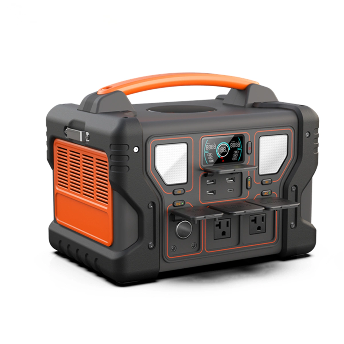 Professional Supplier Outdoor Camping Emergency Backup High Output DC Portable Power Station Solar Generator