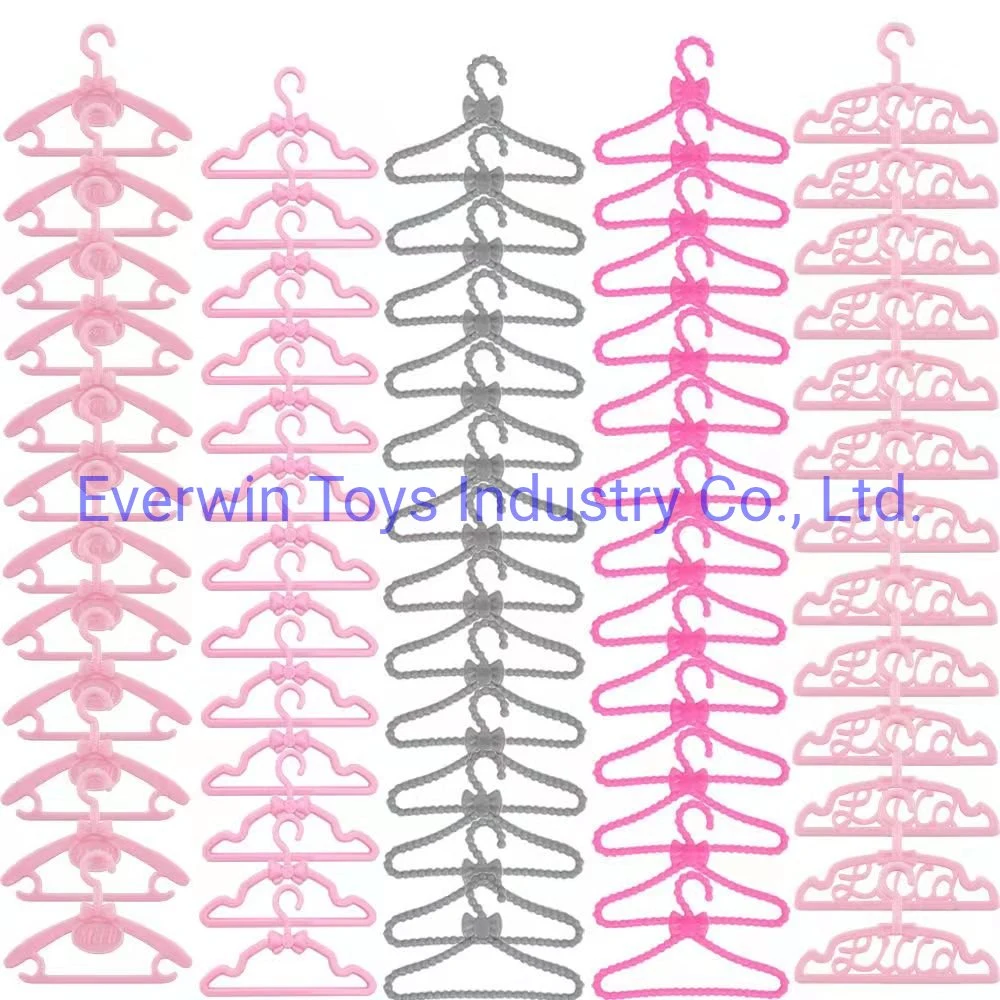 Kids Gift Plastic Doll Accessory Sales on Weight Dress Hanger for 1/6 Doll