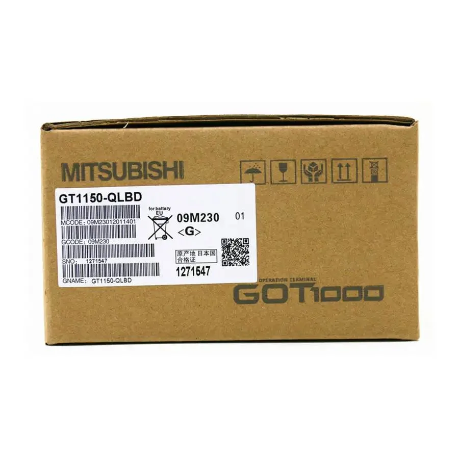 Pantalla táctil GOT1000-Qlbd de Gt1150 pulgadas de Mitsubishi Electric 5,7 PLC