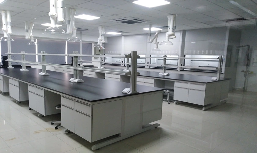 Gesundheitswesen Wasser Test Schule Biologie Laboratorien Tische Labormöbel mit Hängende Ablage
