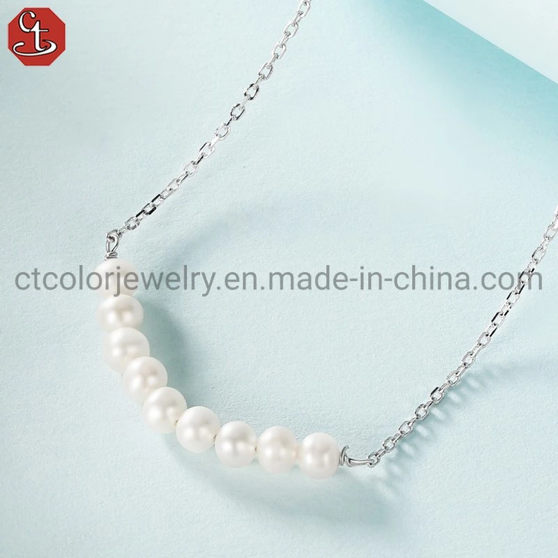 Fashion Young Elegant 925 silver Fresh water Pearl High quality/High cost performance Jewelry Set