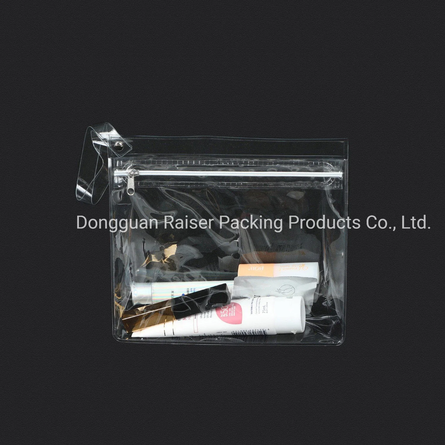 High quality/High cost performance  PVC Cosmetics Pouch Makeup Waterproof Packing Bag with Zipper