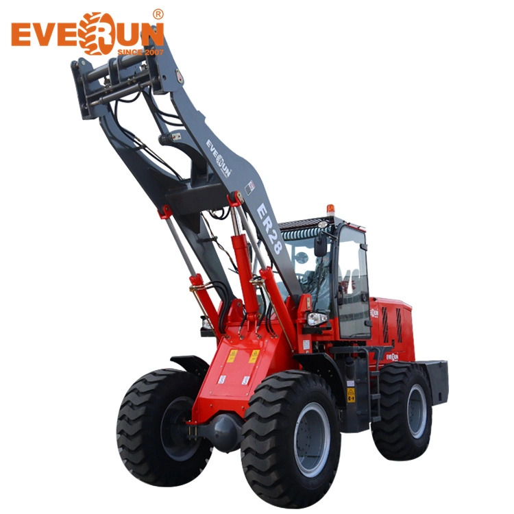 Everun ER28 2.8ton High Performance CE Hydraulic Garden Loader Wheel Loader
