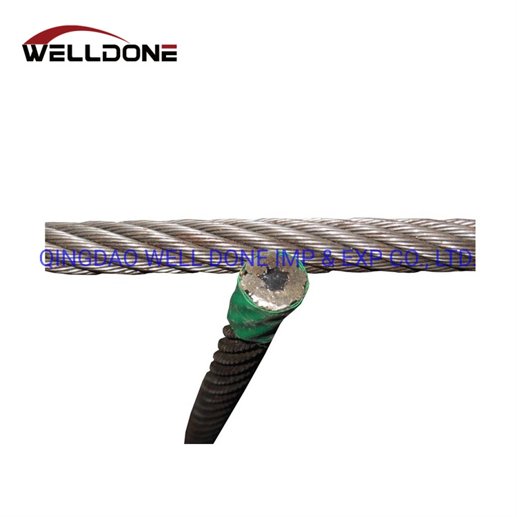 8*19s+FC 8*19s+Iwr 8*19W Galvanized Steel Wire Rope for Elevator