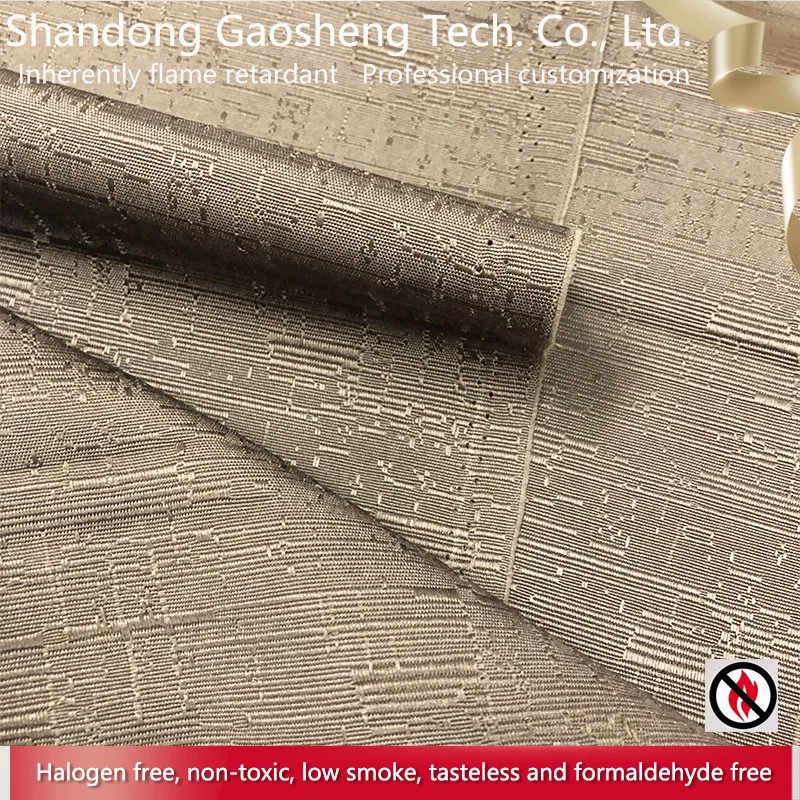 Inherently Fire Retardant Polyester Jacquard Table Cloth Fabric