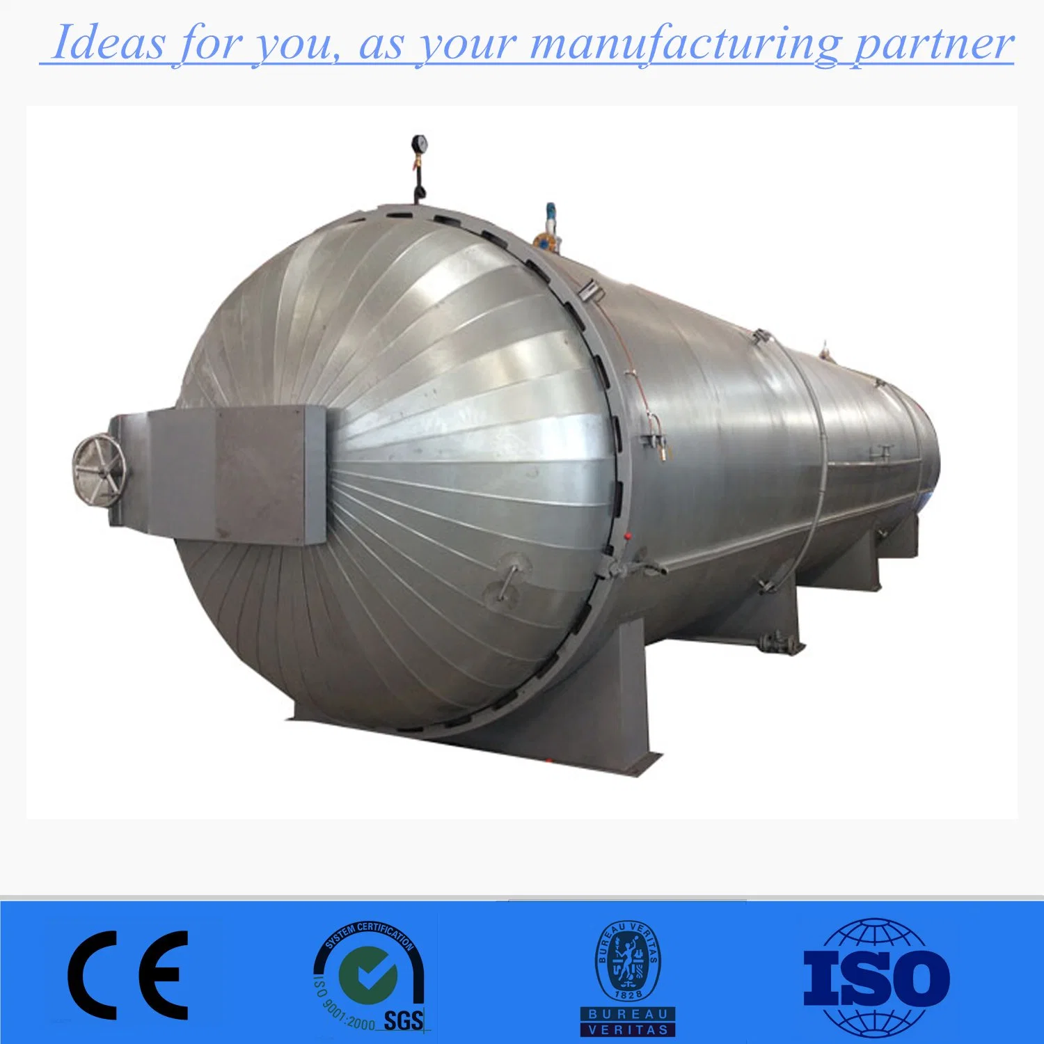 Electric Heating Rubber Vulcanization / Curing Autoclave for Lifting Bag