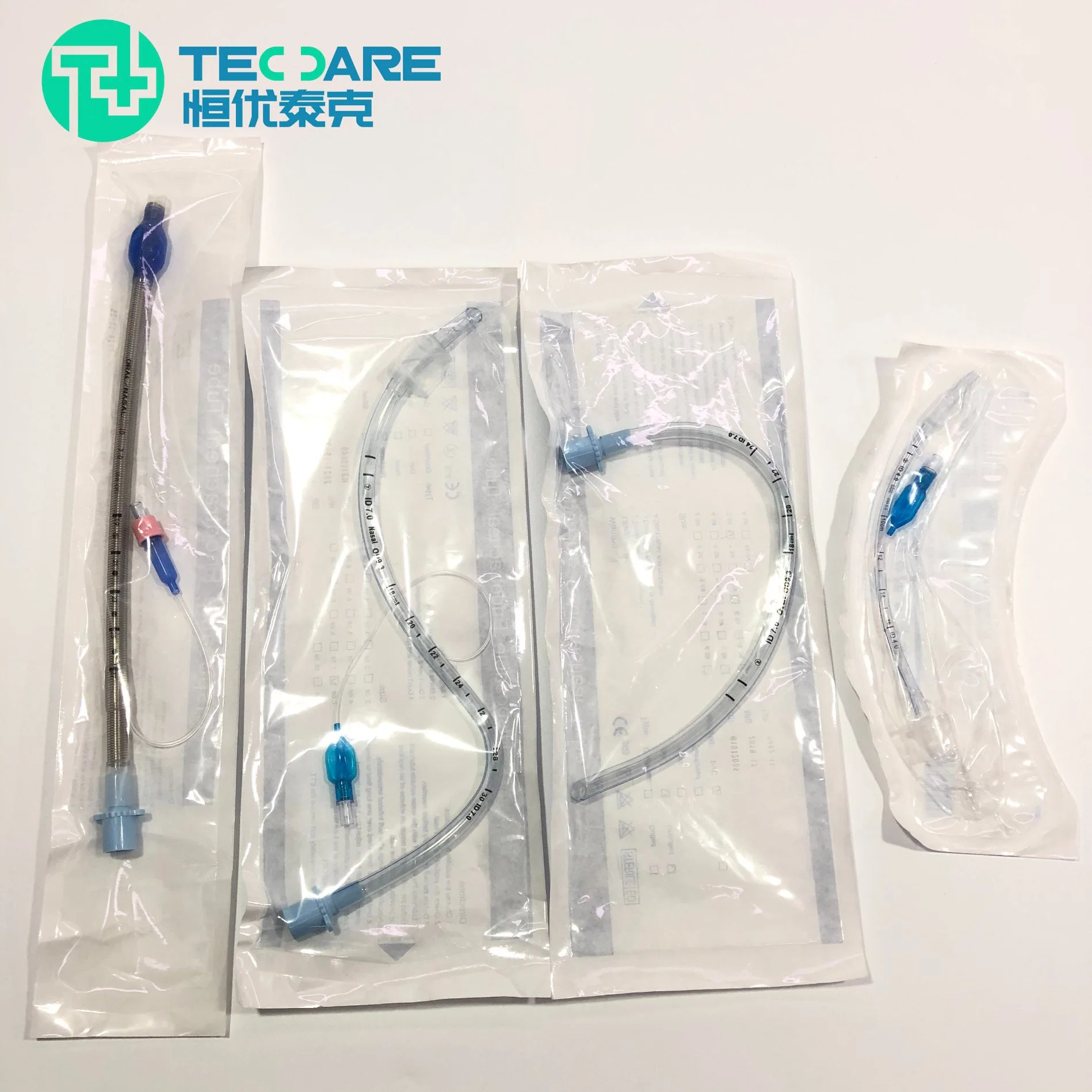 Disposable PVC Endotracheal Tube with High Volume Low Pressure Cuff