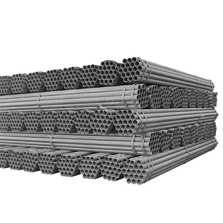 ASTM A53 Schwarzes Eisenrohr verschweißt nahtlose Runde Sch40 Stahl Rohr für Baumaterial