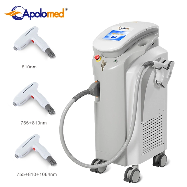 Taiwan Top Sale at Home Permanent Hair Removal 810/755/1604nm Diode Laser Machine