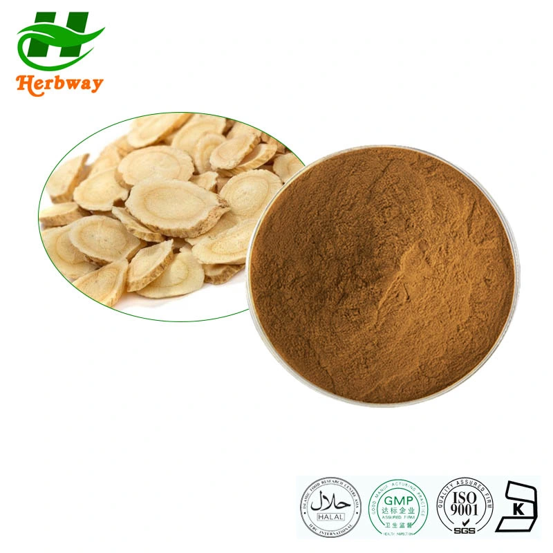 Herbway Kosher Halal Fssc HACCP Certified Free Sample Astragalus Extract, Astragalus Root Extract Powder