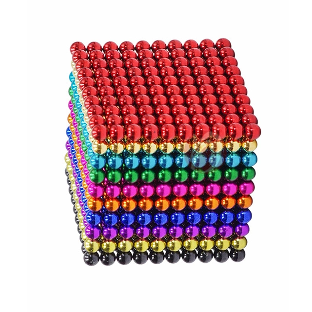 Tedamag Colorful Educational Magnetic Toys Neodymium Magnet Ball