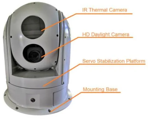 Jh602-28015 Ship-Borne Electro-Optical Sistema de vigilancia de cámaras de infrarrojos (EOSS)