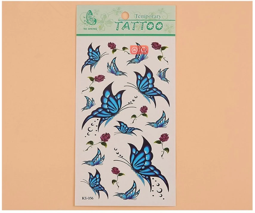 Custom Temporary Tattoo Sticker Mini Kids Tattoo Sticker for Kids