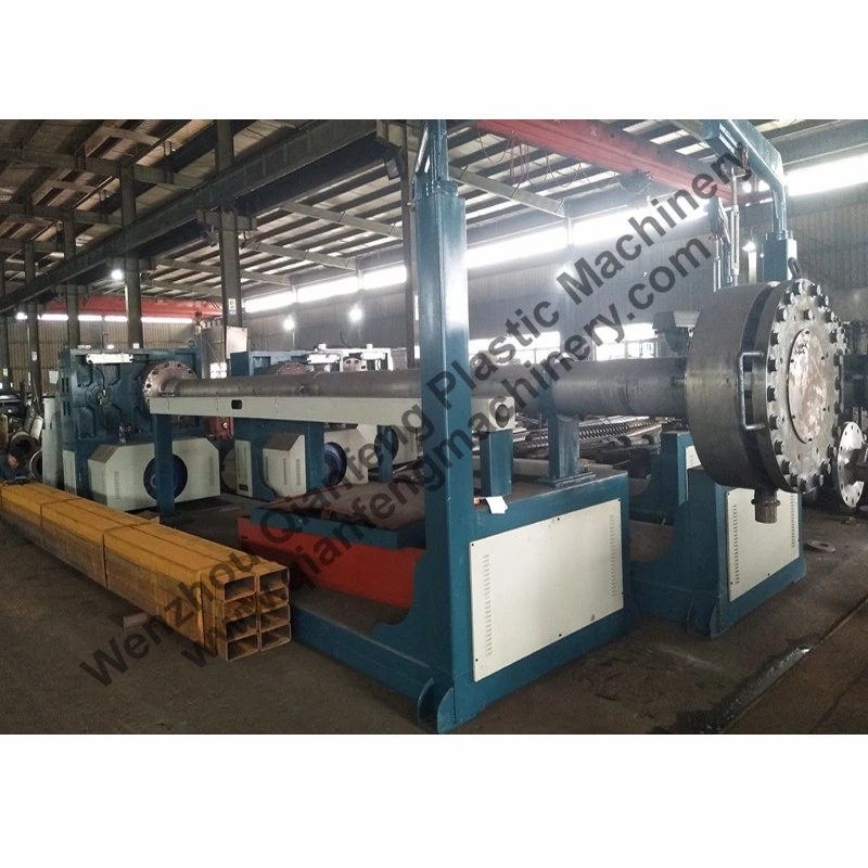 Plastic Flat PP/PE Film Yarn Extruder Tape Drawing Extrusion Line