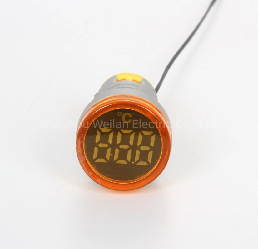 High-Precision LED Digital Display Thermometer Temperature Meter with Indicator Light