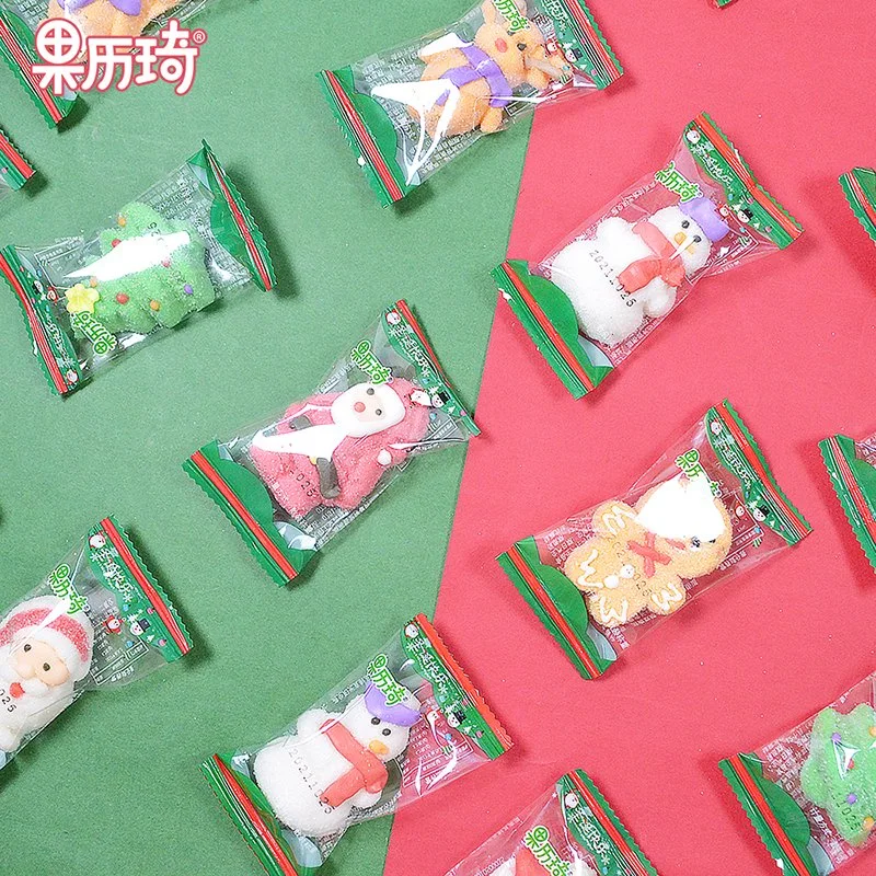 14G Hot Style Selling Bulk Christmas Marshmallows Sweet Sugar for Family