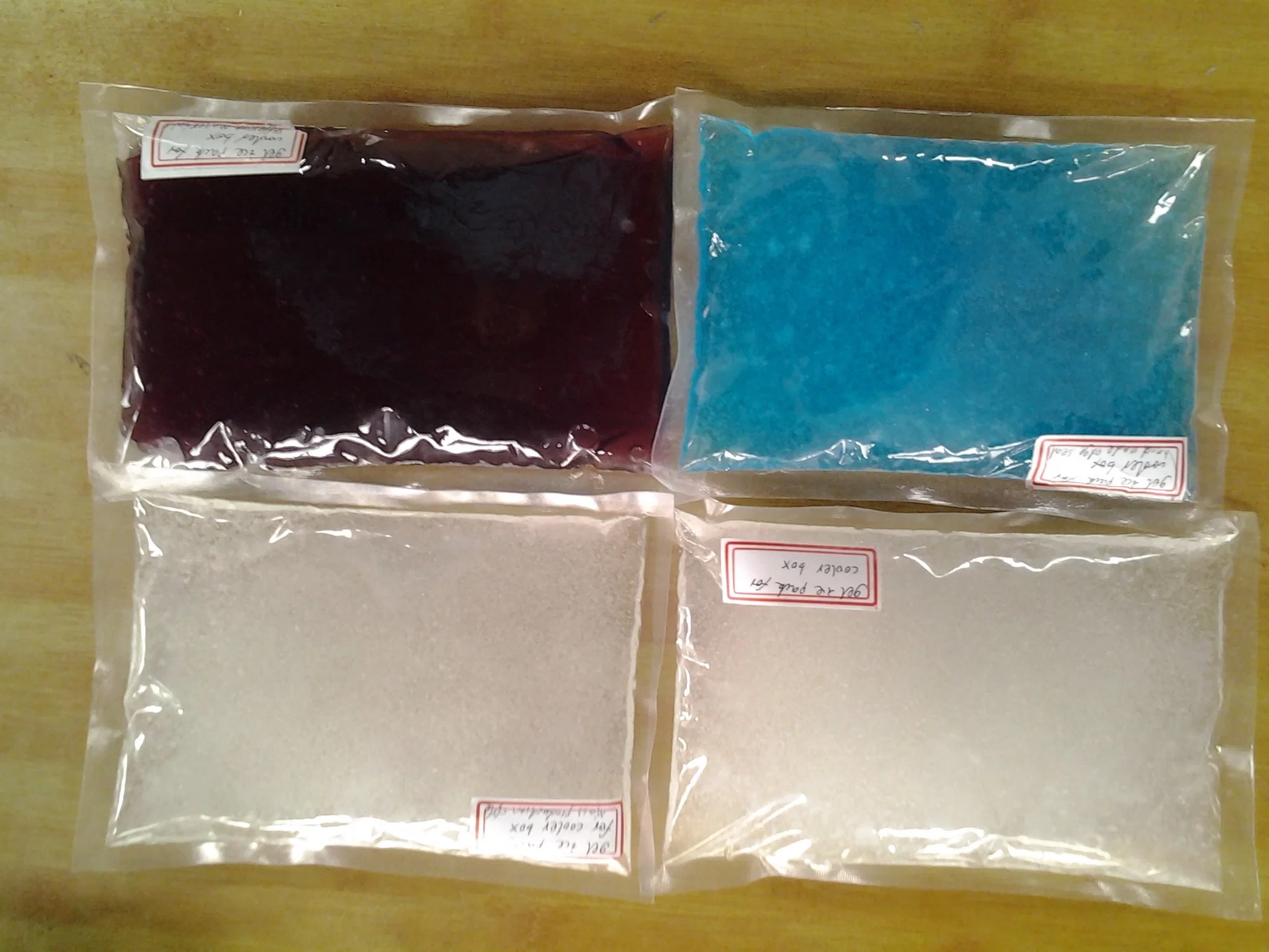 Seafood Delivery Hot Sale Ice Packs Delivery Customizable PCM Ice Pack Reusable Ice Pack Freezer