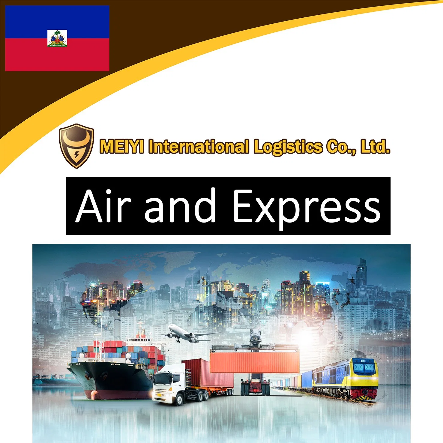 El servicio de envío Gastos de envío del transportista a Haití expreso internacional Air Freight shipping logistics mercancías agente transitario