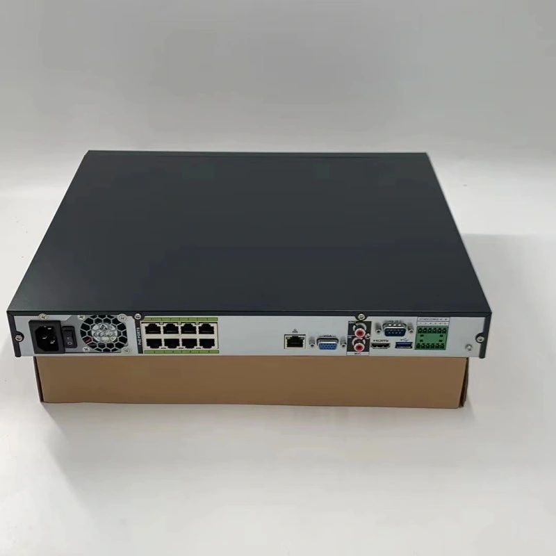 Dahua NVR NVR5208-8p-Ei 8 Channels 1u 8poe 2HDD Wizsense Network Video Recorder 8CH Ai NVR