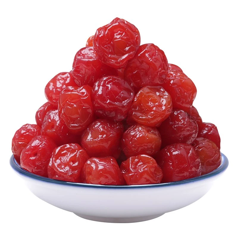 Hot Sale Preserved Fruit Dried Red Cherry Plums Snacks Food