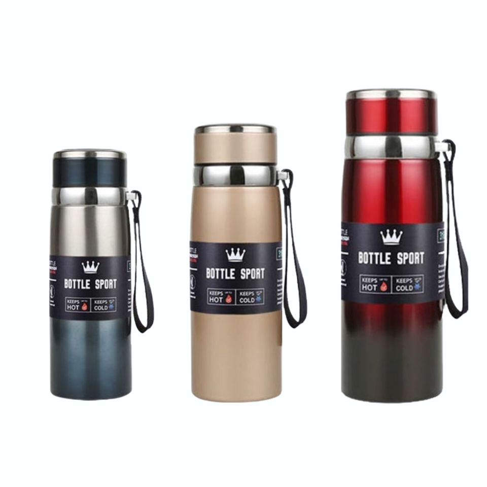 La configuration usine vide en acier inoxydable 316 Mug Creative Fashion Sports Cup ballon hommes de grande capacité et des femmes Thermos portable