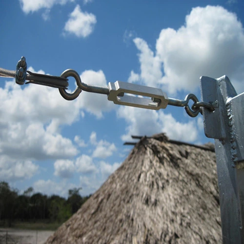 O fio de aço de carbono de alta qualidade o tensor da corda