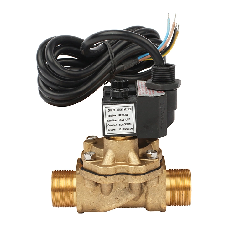 Ethiopia AC 24V Separator Parts Diesel Oil Solenoid Valve Fuel Dispenser for Filling Station