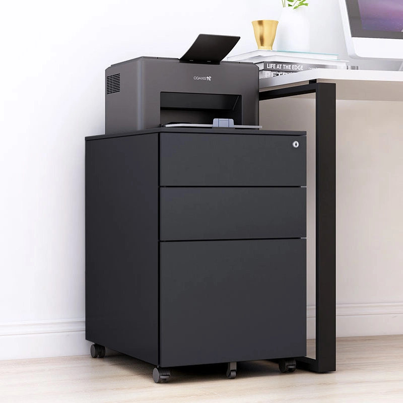 Multi-Color 3 Layer Office Drawer Storage Mobile Pedestal Original Factory Direct Sale 3 Drawers Office Steel File Cabinet