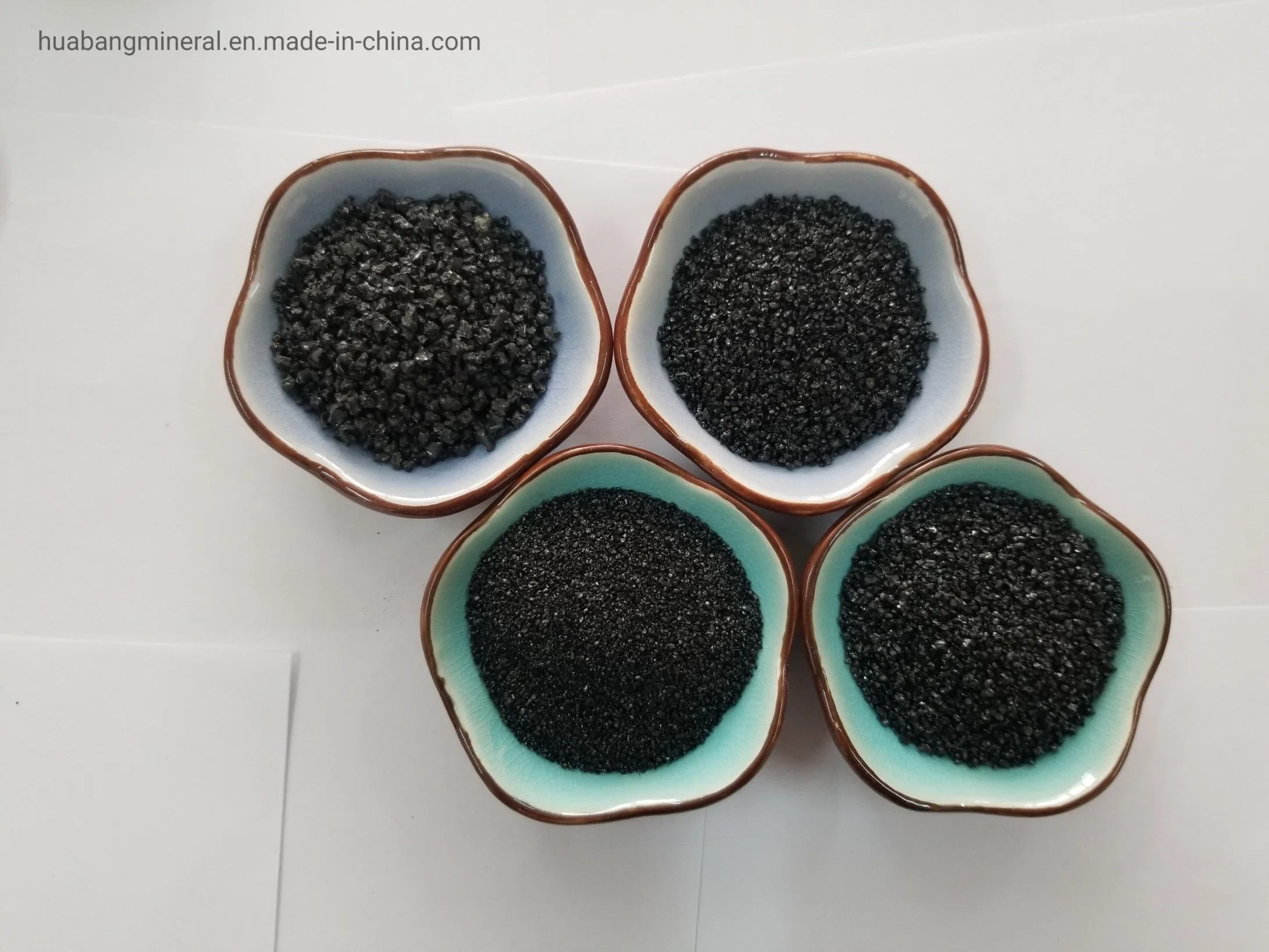 Material de polimento de óxido de alumínio fundido preto/castanho para venda