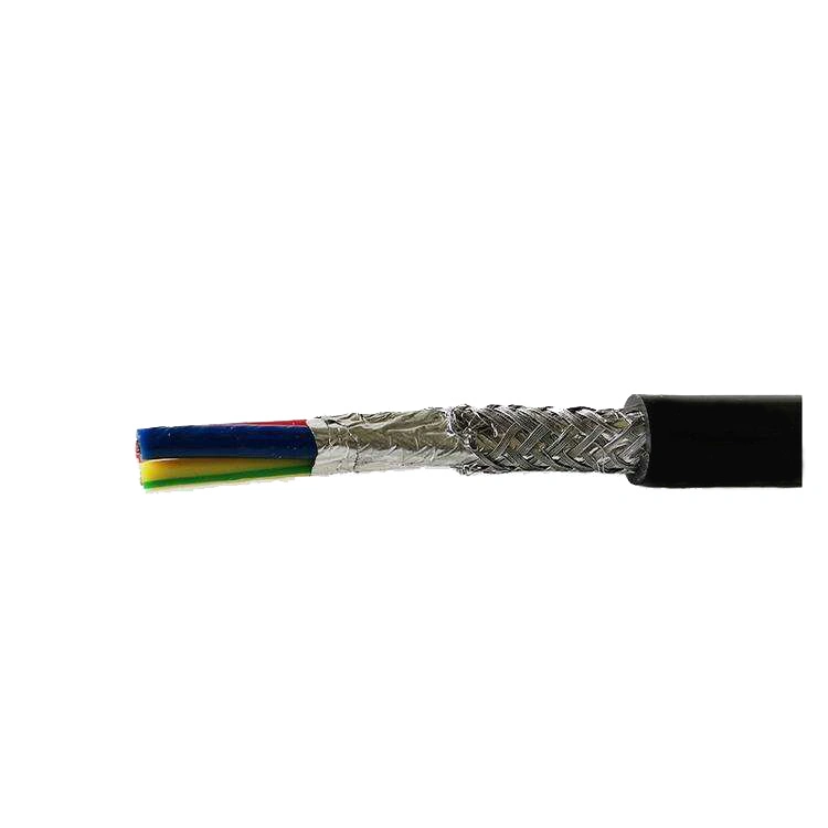 0, 75 1 1.25 mm2 Control Cable 2-15 Core Trvv Trvvp PVC Shielded Flexible Drag Chain