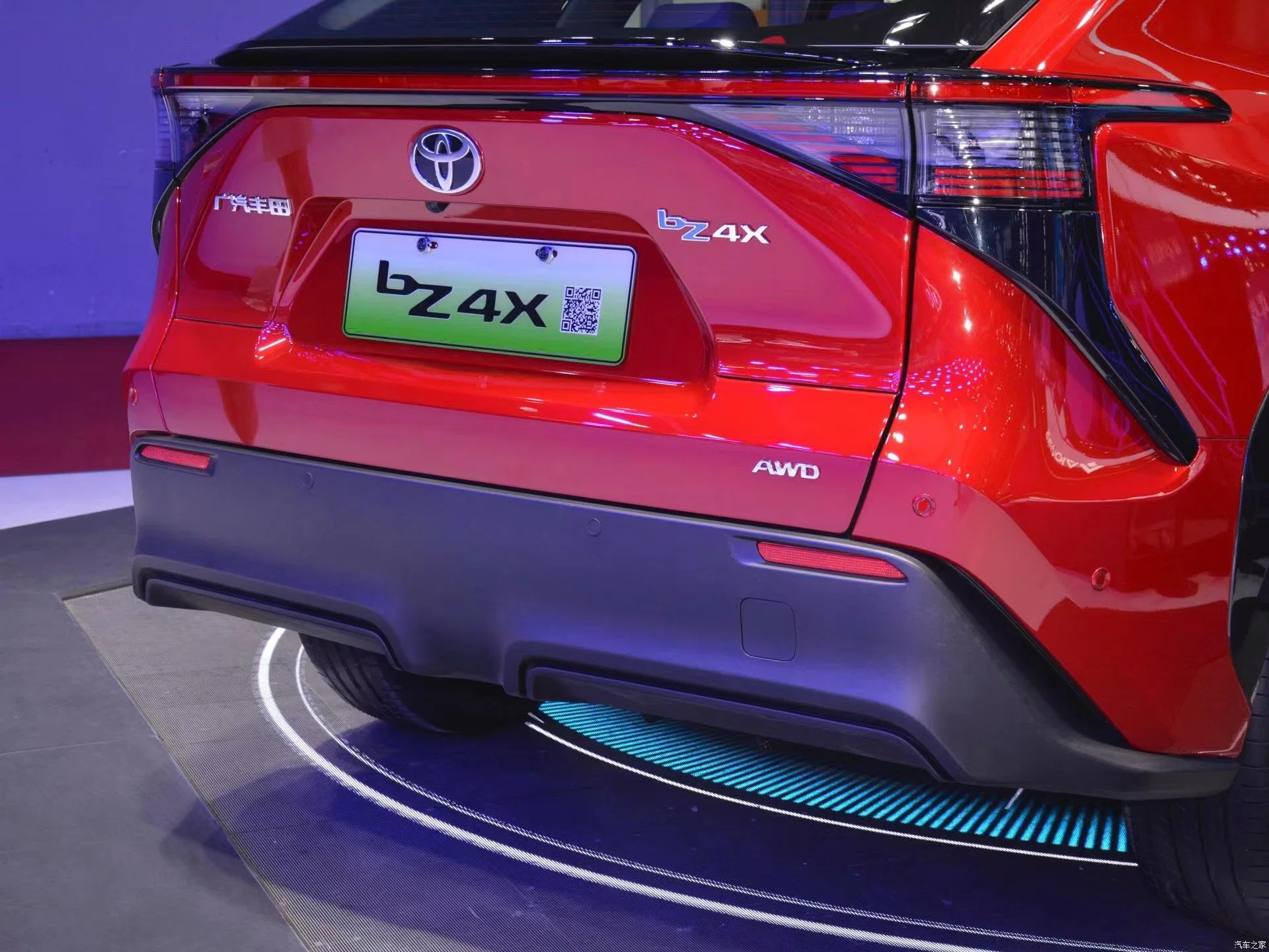 Bz4X EV 2022 إصدار Premium من نظام الدفع الرباعي إصدار جديد من الطاقة السيارة الكهربائية