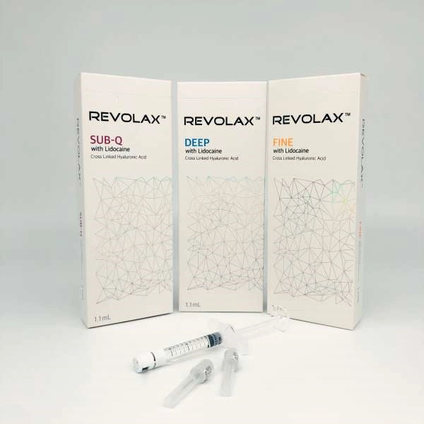 Revolax 1.1ml 24mg profunda labio Facial inyectable de relleno dérmico de ácido hialurónico