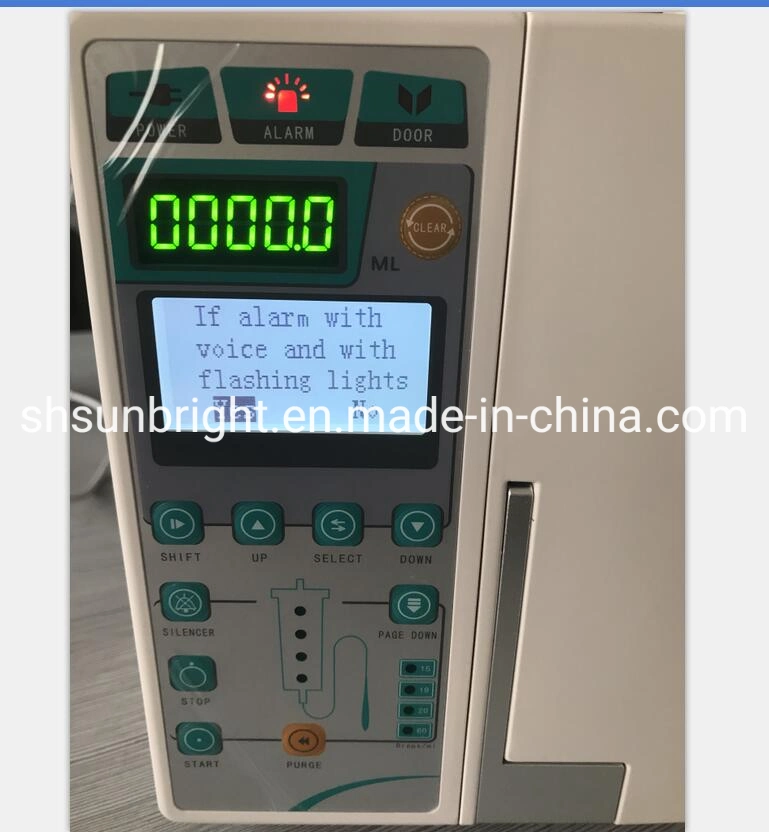 Portable Medical Infusion Pump Device Touch Screen Infusion Pump Price