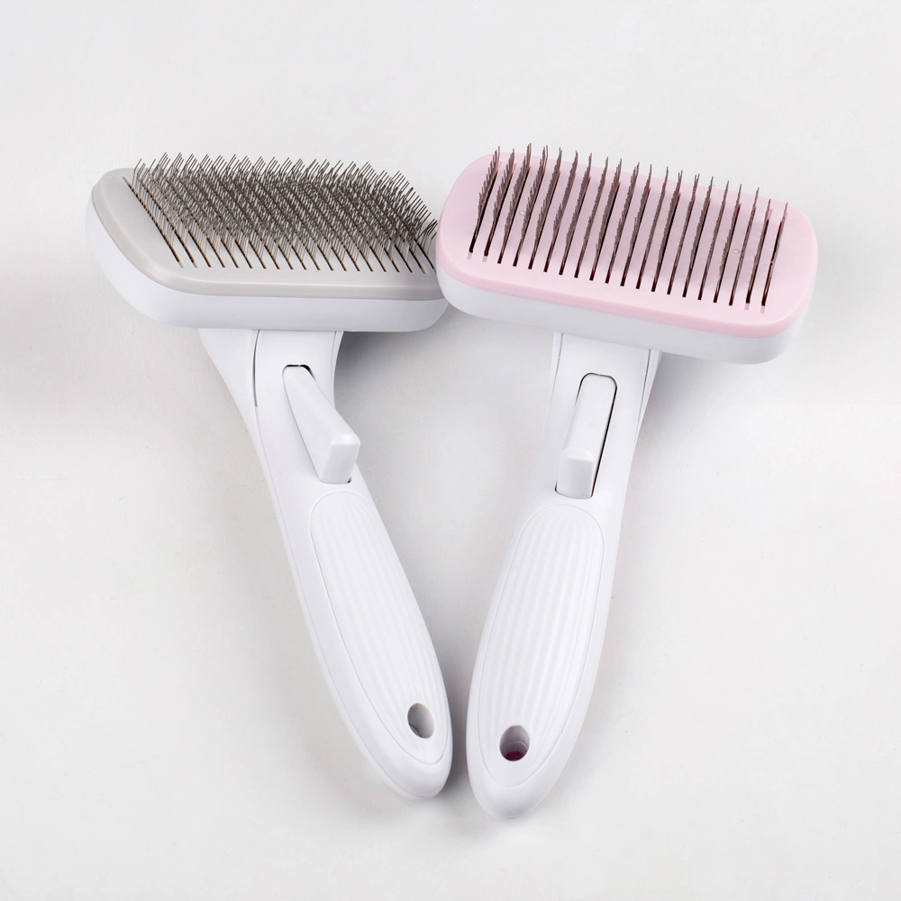 Wholesale/Supplier Non-Slip Handle Massage Comb Pet Hair Dog Cat Brush