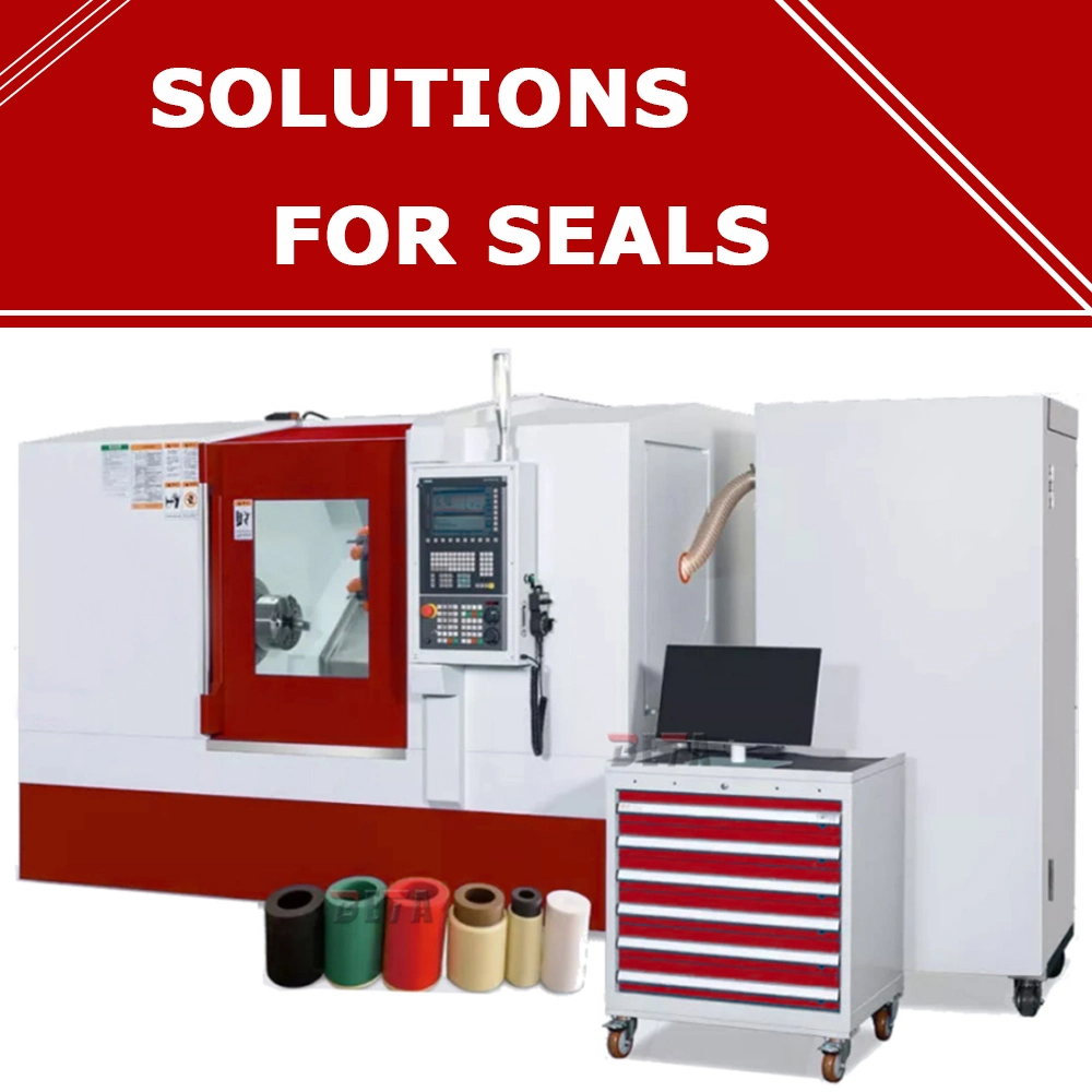 Seal Solution 500mm Diameter Hydraulic Oil Seal Ring Making CNC Lathe Machine